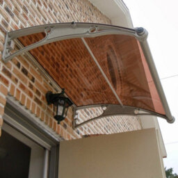 Canofix UK Canofix Door Canopy Pc 1200 Width X 1000 Projection (Grey Bracket - Bronze Sheet) - thumbnail 1