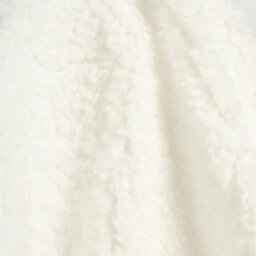 Ohs Ghost Shaped Soft Fleece Decorative Scatter Cushion, Cream - thumbnail 2