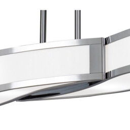 Luminosa Lighting Luminosa Sintesys Linear Telescopic Convertible To Semi Flush Gu10 4 Light Polished Chrome - M8666 - thumbnail 4