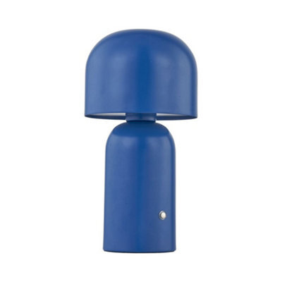 First Choice Lighting Christina - Navy Blue Led Rechargeable Touch Table Lamp - image 1