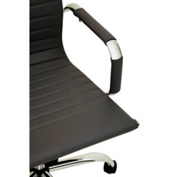 Orsina Ergonomic Black Low Back Home Office Chair, Comfortable Work From Home Chair, Movable Ergonomic Work Chair - thumbnail 9