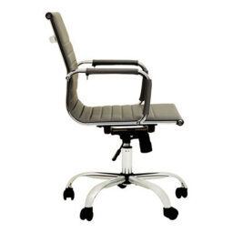 Orsina Ergonomic Black Low Back Home Office Chair, Comfortable Work From Home Chair, Movable Ergonomic Work Chair - thumbnail 4