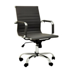 Orsina Ergonomic Black Low Back Home Office Chair, Comfortable Work From Home Chair, Movable Ergonomic Work Chair