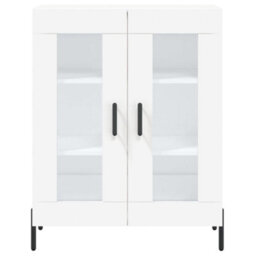 Berkfield Highboard White 69.5X34X180 Cm Engineered Wood - thumbnail 8