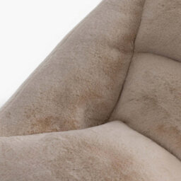 Icon Natalia Armchair Rabbit Faux Fur Natural - thumbnail 7