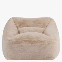Icon Natalia Armchair Rabbit Faux Fur Natural - thumbnail 3