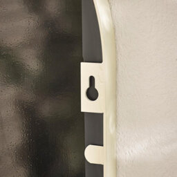 Furniturebox Uk Harris Cream Large Arched Window 120X40Cm Garden Mirror - thumbnail 4