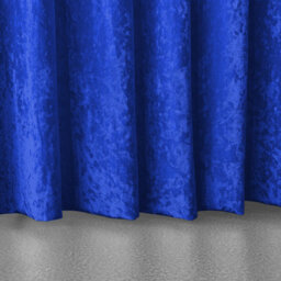 Neel Blue 3X3M Crushed Velvet Backdrop, Photography Background Blackout Curtain - Royal Blue - thumbnail 7
