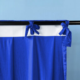 Neel Blue 3X3M Crushed Velvet Backdrop, Photography Background Blackout Curtain - Royal Blue - thumbnail 6