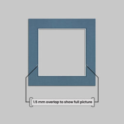 Ak Frames 5X5 Pompadour Picture Mounts To Fit 3.5X3.5 Aperture Size - Mount Board Only (No Frame Included) - thumbnail 4