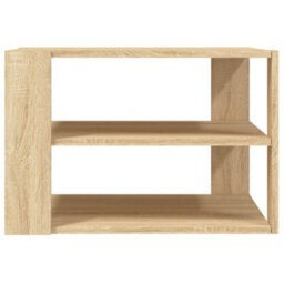 Berkfield Durable Coffee Table Sonoma Oak 59.5X59.5X40 Cm Engineered Wood - thumbnail 4