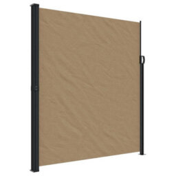 Walplus Retractable Side Awning Garden Sun Shade Canopy Gazebo For Back Door, Porch, Patio Taupe 220X600 Cm - thumbnail 2