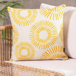 icon Cushion 43X43 Kyoto Fabric - Golden Sun