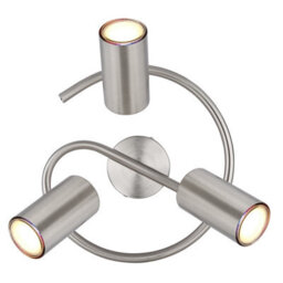 Luminosa Lighting Luminosa Allvi Ceiling Spotlight Clusters Nickel Matt 3X Gu10 - thumbnail 3
