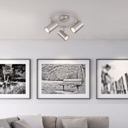 Luminosa Lighting Luminosa Allvi Ceiling Spotlight Clusters Nickel Matt 3X Gu10 - thumbnail 4