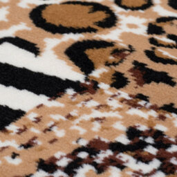 Bravich Hard Wearing Hessian Backed Stair Runner Kitchen Mat - Texas Safari Print - 60X150Cm (2'x5') - thumbnail 5