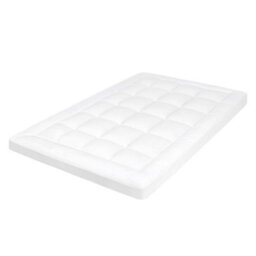 Lavio Thick King Mattress Topper 10Cm Microfibre Washable With Elastic Strap - thumbnail 2