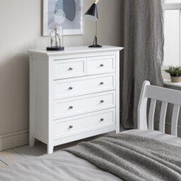 Nöa & Nani Noa & Nani Chest Of Drawers 2+3 Drawer In Classic White Karlstad - thumbnail 1