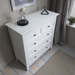 Nöa & Nani Noa & Nani Chest Of Drawers 2+3 Drawer In Classic White Karlstad - thumbnail 3
