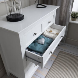 Nöa & Nani Noa & Nani Chest Of Drawers 2+3 Drawer In Classic White Karlstad - thumbnail 4