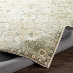 Livabliss Erin-Traditional Green Grey Cream Brown Traditional Boho Living Dining Bedroom Rug 160 X 230 Cm Easy Care, Non Shedding - thumbnail 4