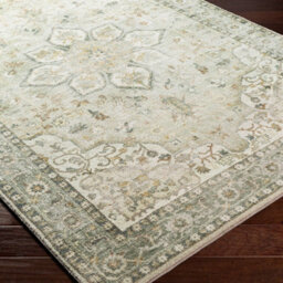 Livabliss Erin-Traditional Green Grey Cream Brown Traditional Boho Living Dining Bedroom Rug 160 X 230 Cm Easy Care, Non Shedding - thumbnail 6