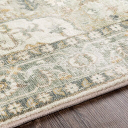 Livabliss Erin-Traditional Green Grey Cream Brown Traditional Boho Living Dining Bedroom Rug 160 X 230 Cm Easy Care, Non Shedding - thumbnail 3