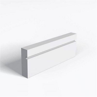 Marlborough - Single Set - Moisture Resistant Mdf Square Groove Architrave - 25mm (T) X 69mm (H)