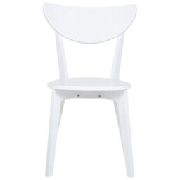 Beliani Set Of 2 Dining Chairs Roxby White - thumbnail 5