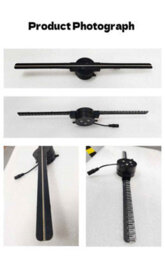 3D Led Projector Digital Wall Clock , Large Modern Decorative Clock For Home And Office - thumbnail 2