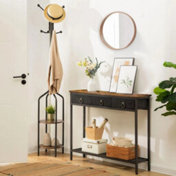 Wooden Free Standing Hallway Console Sofa Side Entrance Table - thumbnail 4