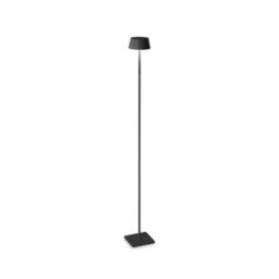 Ideal Lux Luminosa Pure Integrated Led Outdoor Bollard Black 230Lm 3000K Ip54