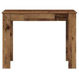 Berkfield Durable Desk Old Wood 100X45X75 Cm Engineered Wood - thumbnail 4