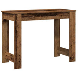 Berkfield Durable Desk Old Wood 100X45X75 Cm Engineered Wood - thumbnail 7