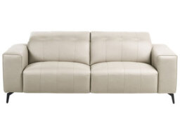 Beliani Living Room Set 6 Seater Ommel Fabric Light Beige - thumbnail 4
