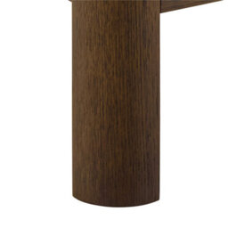 Wyld Haus Cork Oak Veneer Tv Unit With Cream Ceramic Top, 2 Drawers And 2 Shelves - thumbnail 9