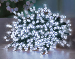 Premier Decorations Limited 100 Battery Operated Led Timelights White Multi-Action - thumbnail 3