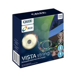 Calex Vista Portable Battery-Powered Warm White & Multicolour Led Indoor & Outdoor String Lights - thumbnail 3