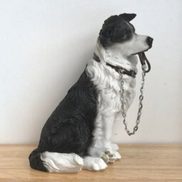 Animal Crackers Border Collie Figurine Leonardo Walkies Dog Studies Range, Height 18Cm, Gift Boxed - thumbnail 5