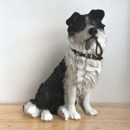 Animal Crackers Border Collie Figurine Leonardo Walkies Dog Studies Range, Height 18Cm, Gift Boxed - thumbnail 4
