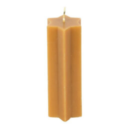 Something Different Starry Night Star Taper Candle Gold (One Size) - thumbnail 2