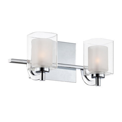 Luminosa Lighting Elstead Quoizel Kolt Wall Lamp Polished Chrome, Ip44