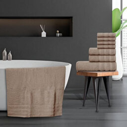Casabella Luxury 100% Egyptian Cotton Towel Bale 8 Pieces 550 Gsm - thumbnail 6