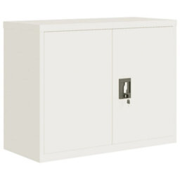 Berkfield File Cabinet White 90X40X70 Cm Steel - thumbnail 2
