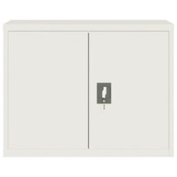 Berkfield File Cabinet White 90X40X70 Cm Steel - thumbnail 3