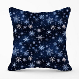 Warren Reed Designer Dreamy And Magical Snowflake Cushions 60Cm X 60Cm - thumbnail 1