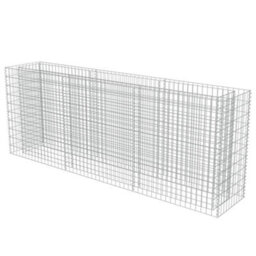 Berkfield Gabion Raised Bed Galvanised Steel 270X50X100 Cm - thumbnail 3