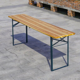 Extra Large Patio Folding Wood Furniture Bistro Dining Table Outdoor Garden - thumbnail 3