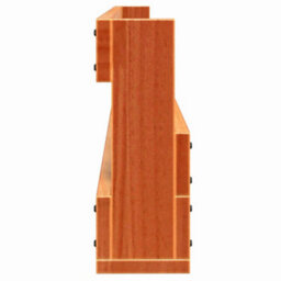 Berkfield Wall-Mounted Shoe Racks 2 Pcs Wax Brown 59X8.5X23.5 Cm Solid Wood Pine - thumbnail 7