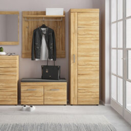 Furniture To Go Cortina Tall Cupboard (Rh) In Grandson Oak - thumbnail 4